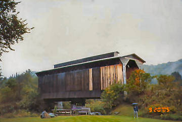 Fisher RR Bridge. Photo by Liz Keating, September 20, 2005